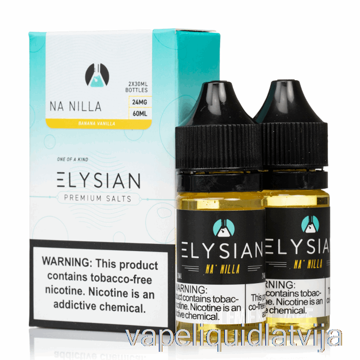 Na'nilla - Elīzes Sāļi - 60ml 24mg Vape šķidrums